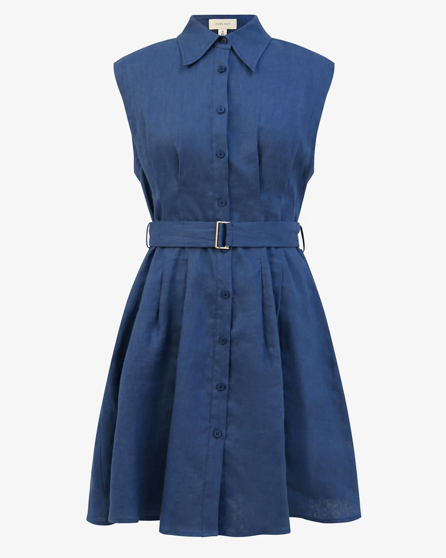 Ami Linen Mini Beach Dress