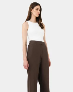 Ami Wide Leg Linen Pants