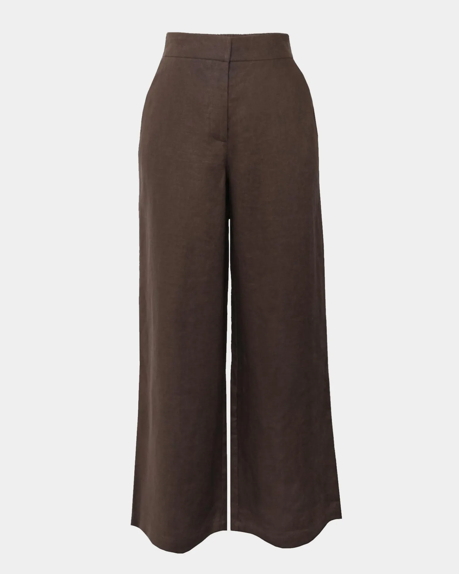 Ami Wide Leg Linen Pants