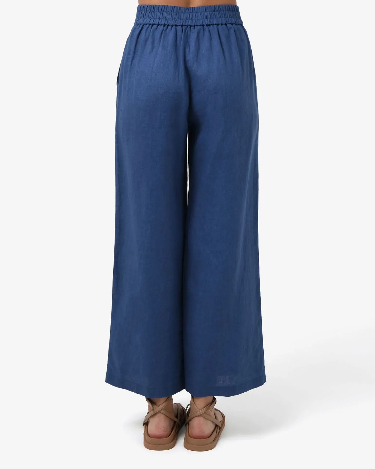 Ami Wide Leg Linen Pants