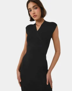 Ani Cross Over Knit Dress
