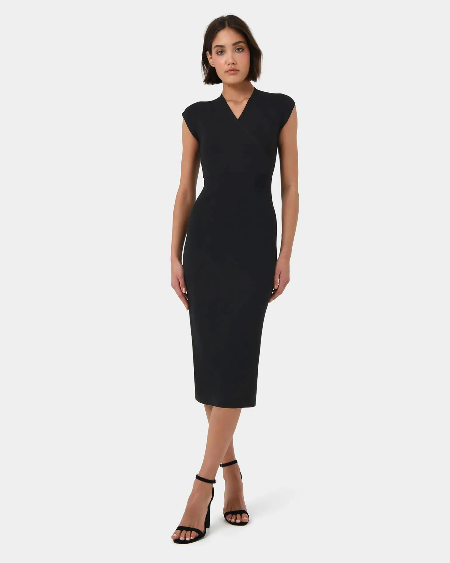 Ani Cross Over Knit Dress