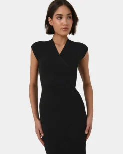 Ani Cross Over Knit Dress