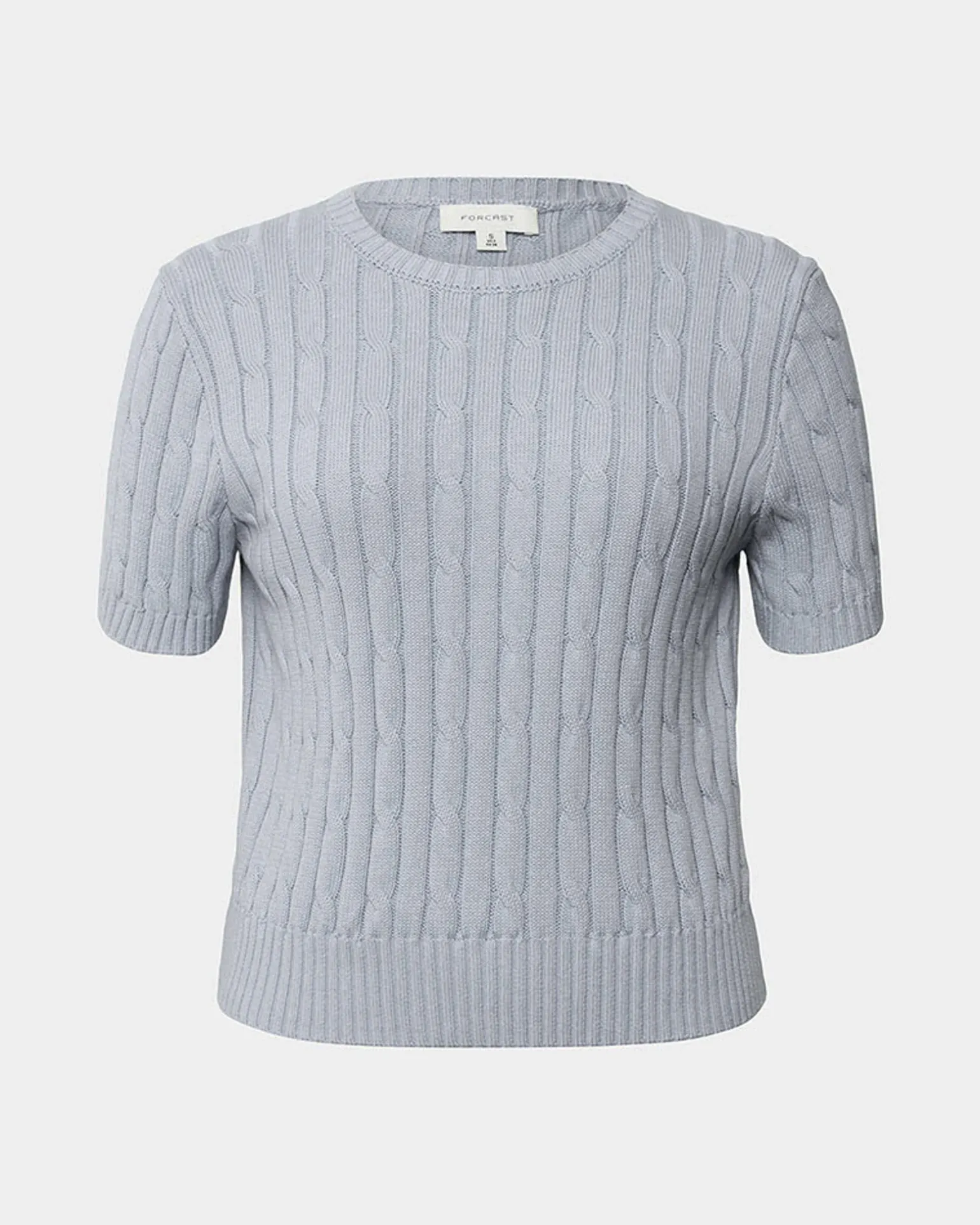 Anita Short Sleeve Cable Knit