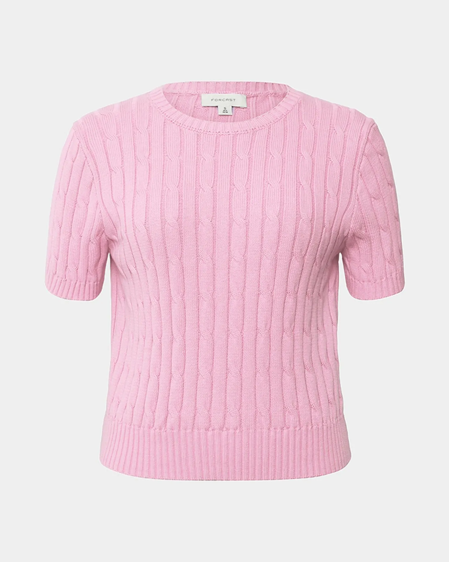 Anita Short Sleeve Cable Knit