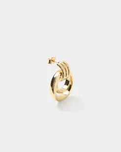 Anne 16k Gold Plated Earrings