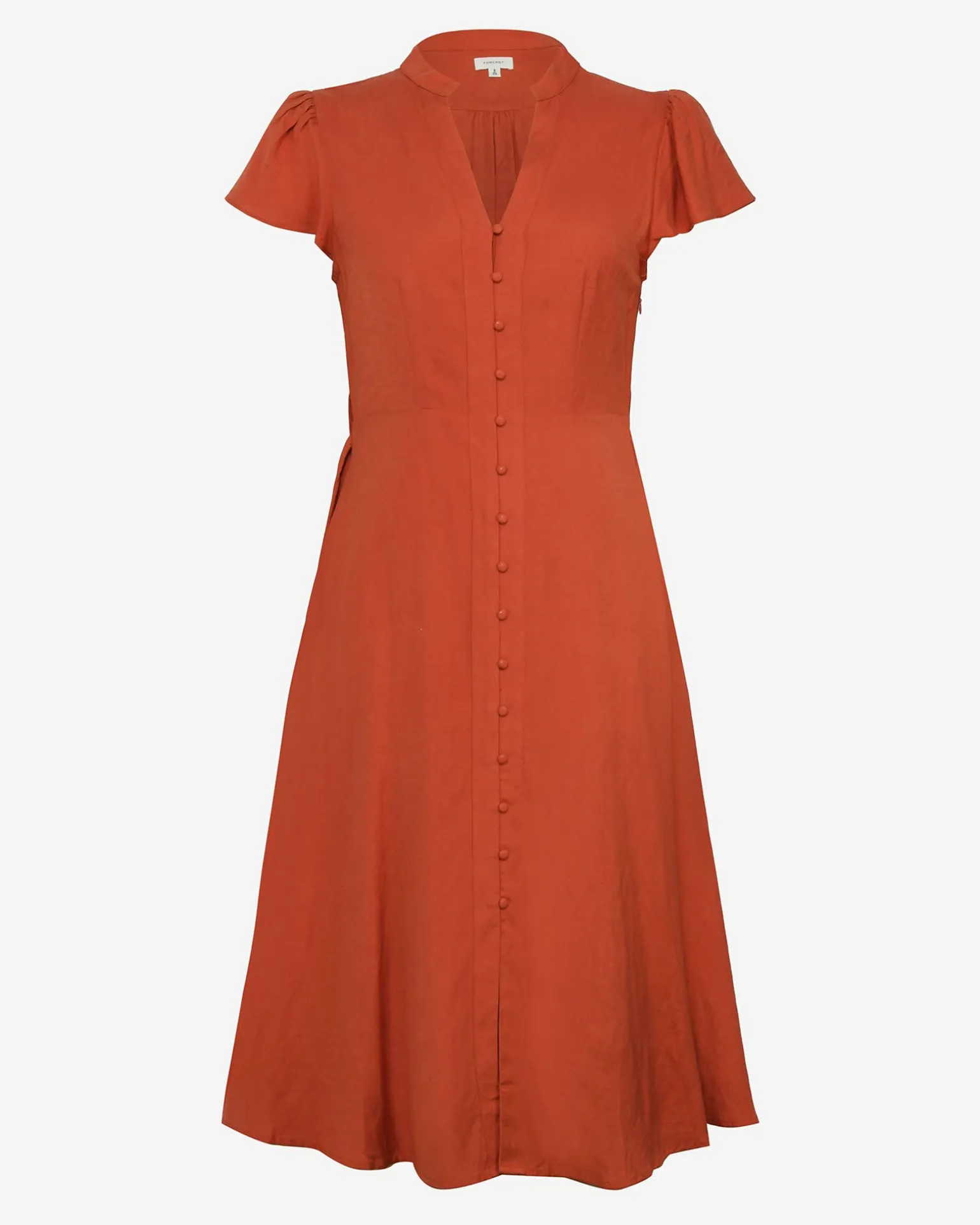 Anne Linen Midi Dress