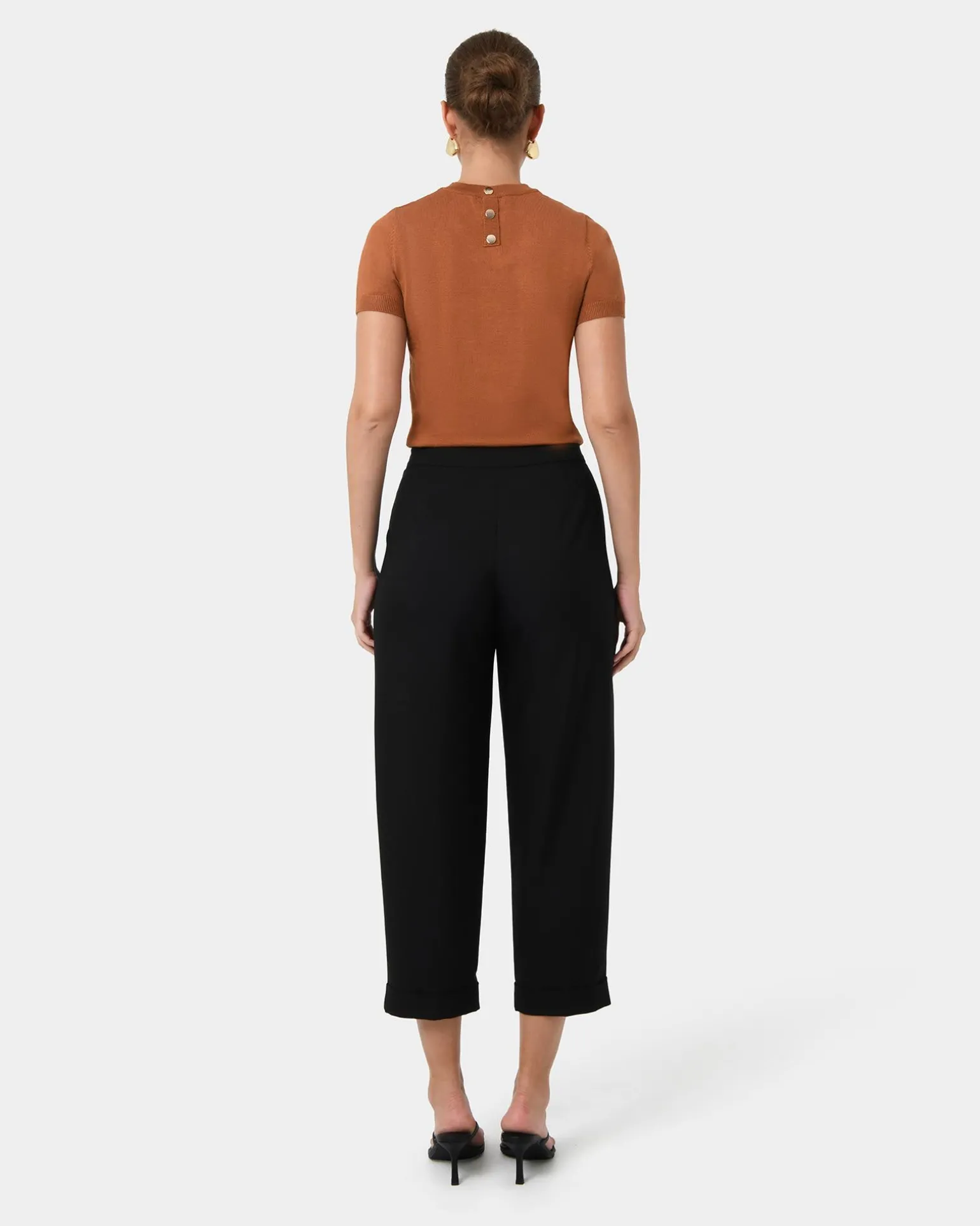 Antonia Relaxed Cuff Pants