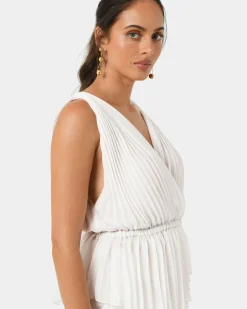 Arina Pleated Top