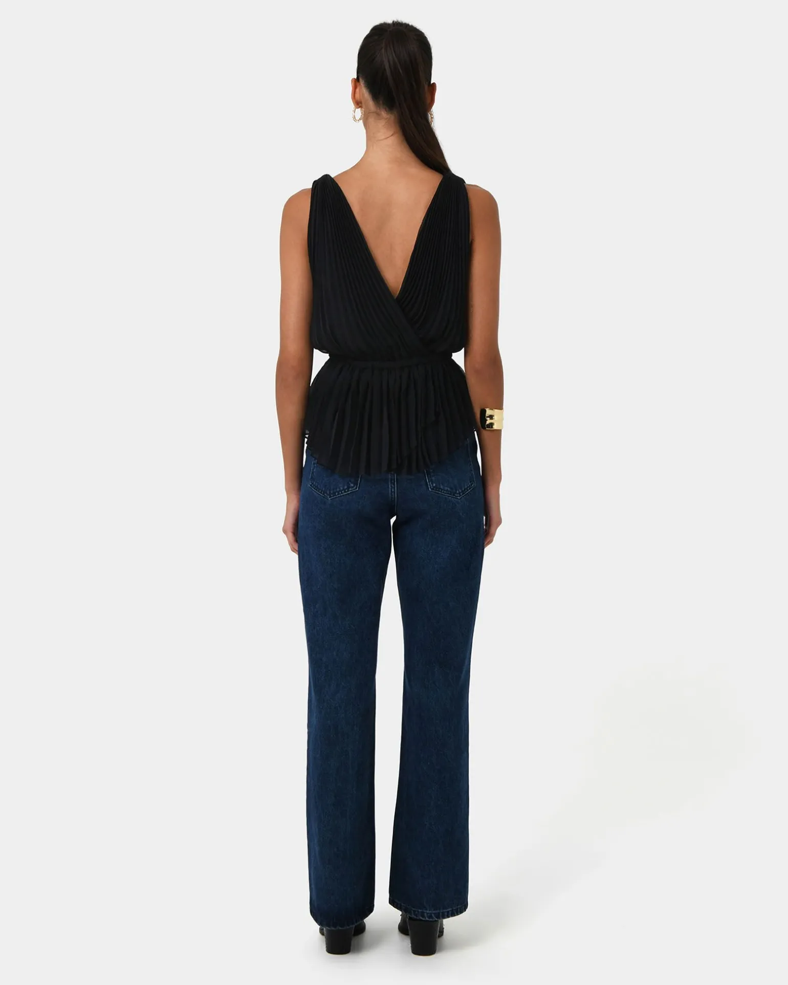 Arina Pleated Top