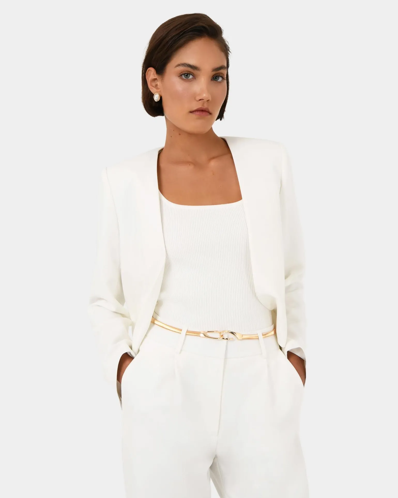 Arleen Stretch Metal Belt