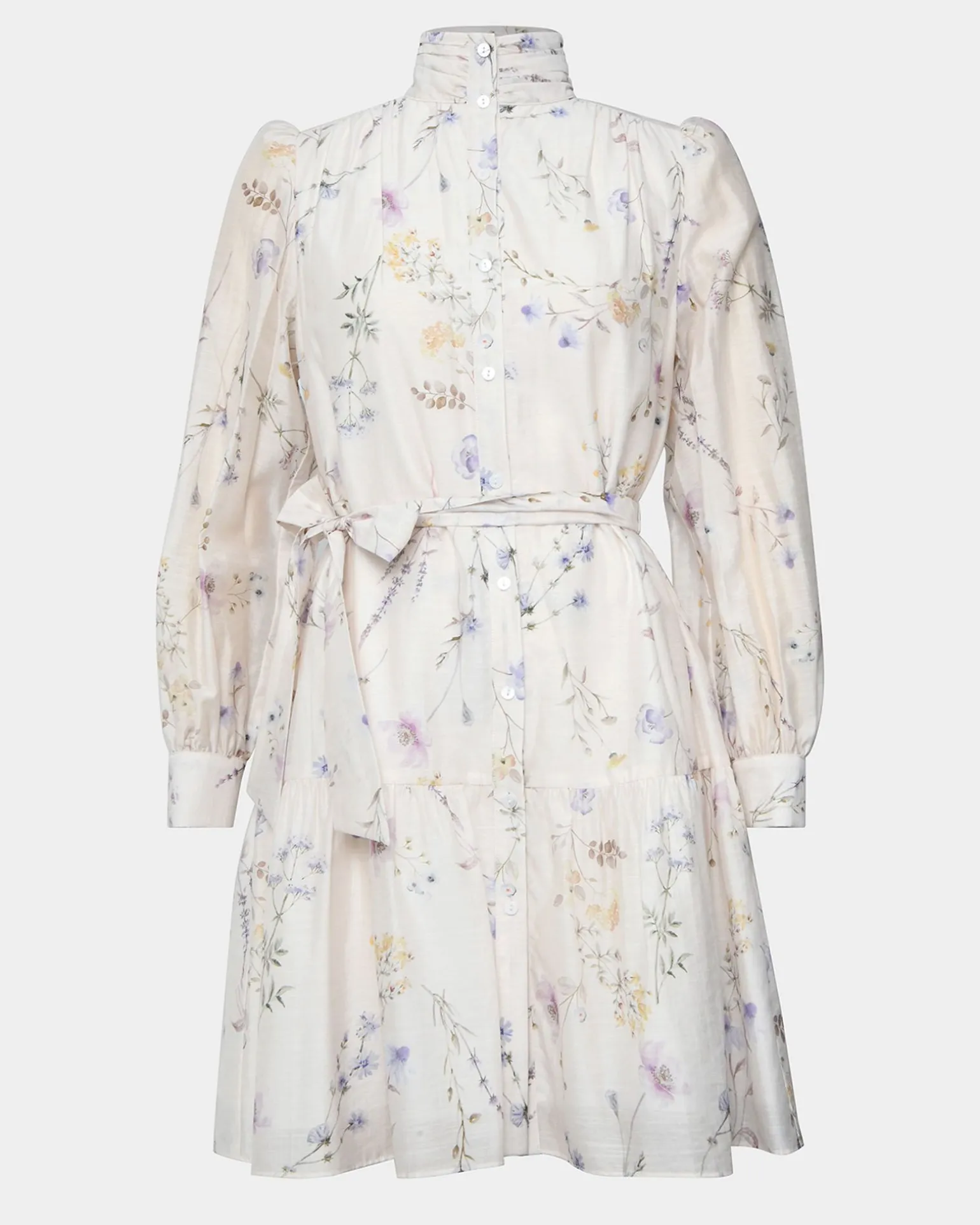 Aurae Floral Tiered Dress