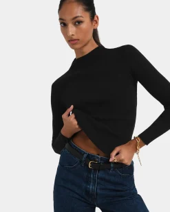 Avelyn Mock Neck Knit