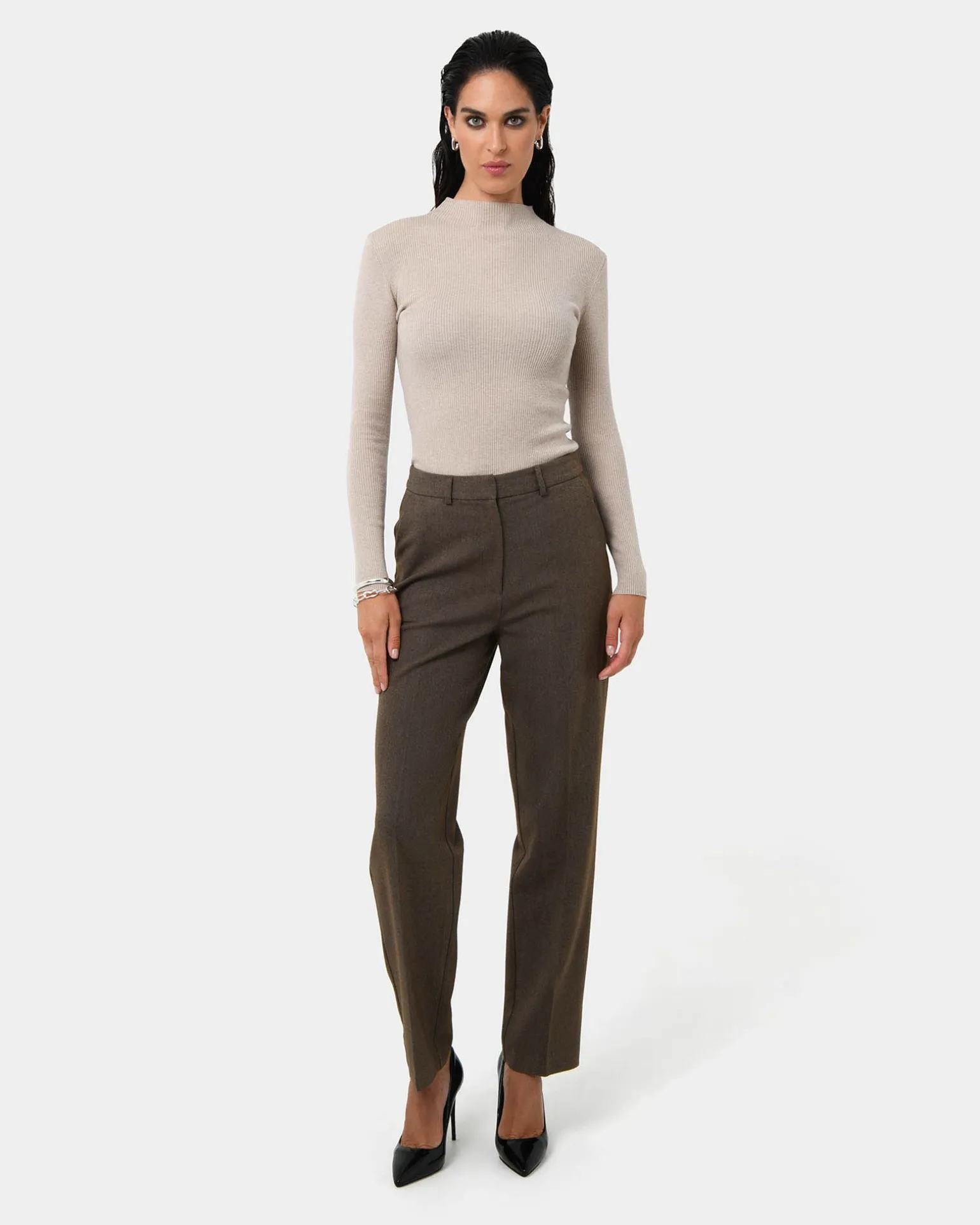 Aviya High Waisted Trouser