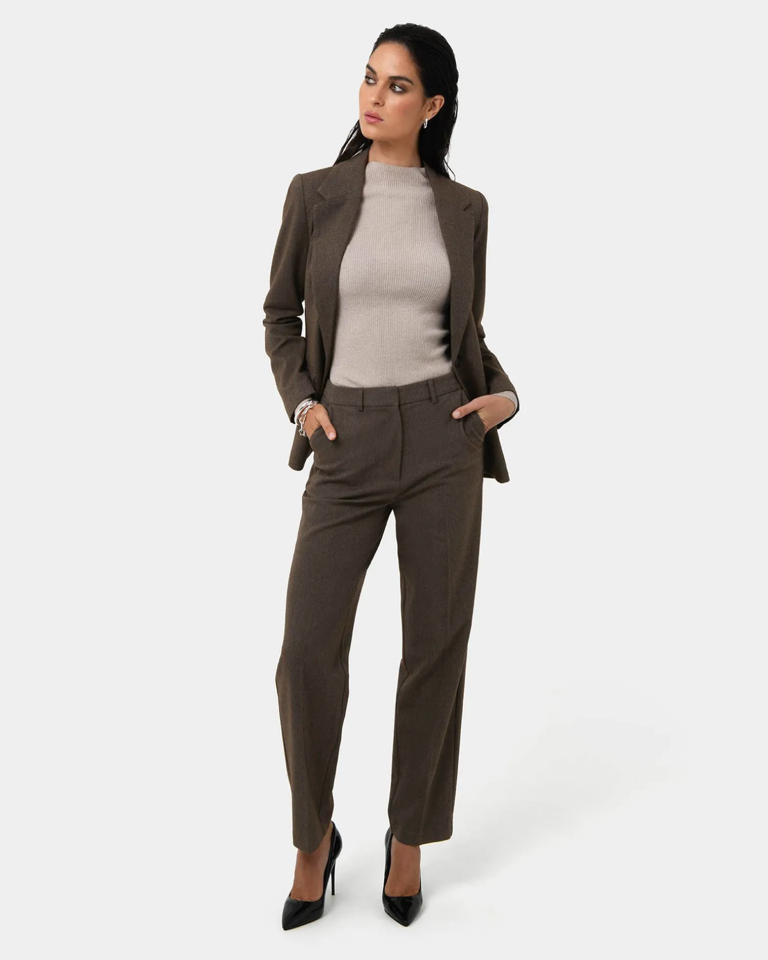 Aviya High Waisted Trouser