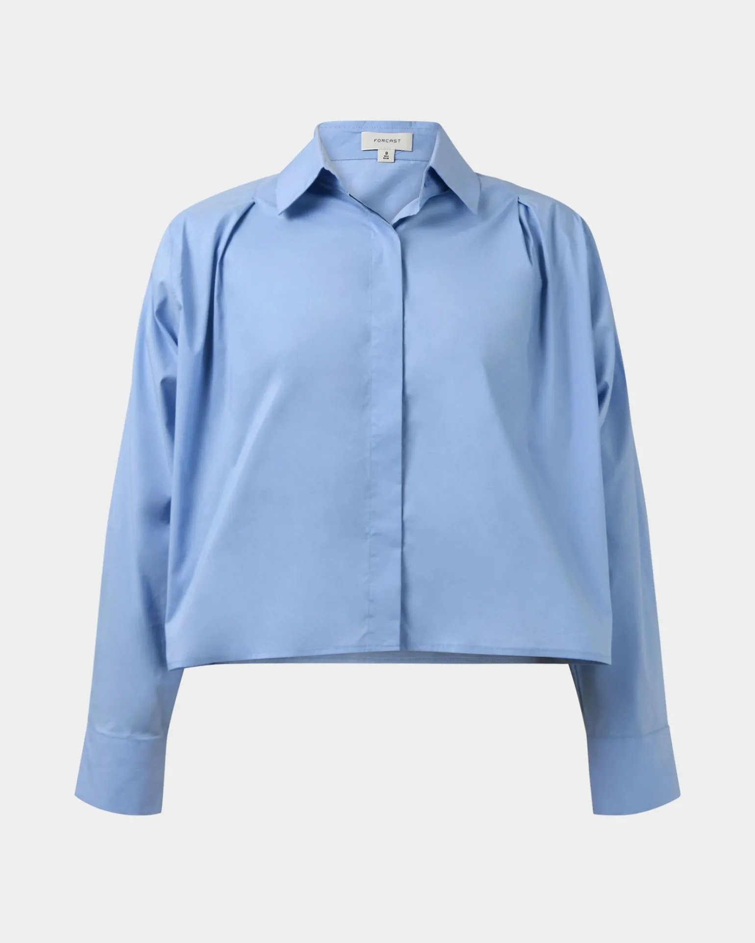 Baire Pleated Crop Shirt