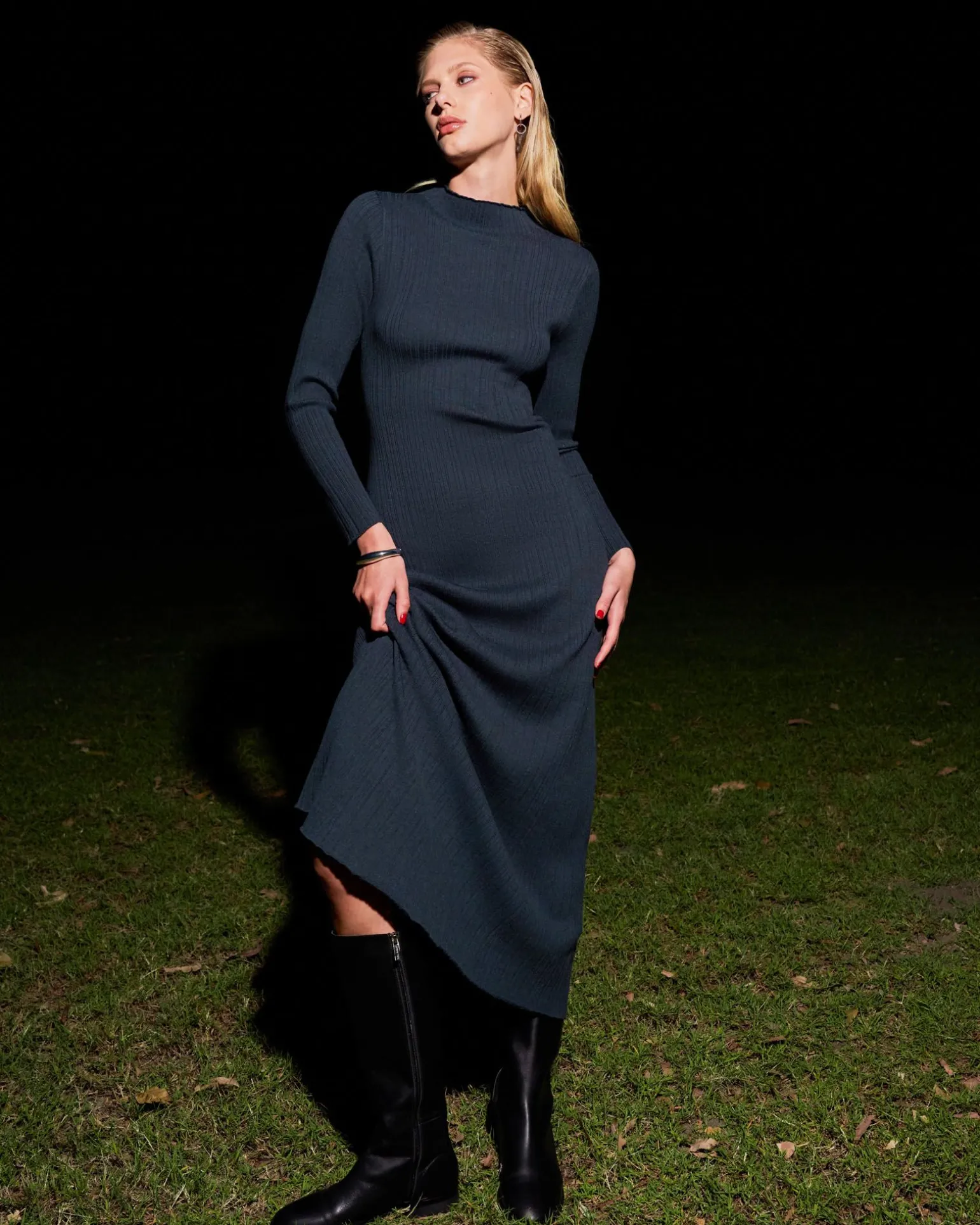 Bambi Knit Midi Dress