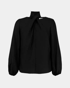 Bellini Twist Neck Blouse