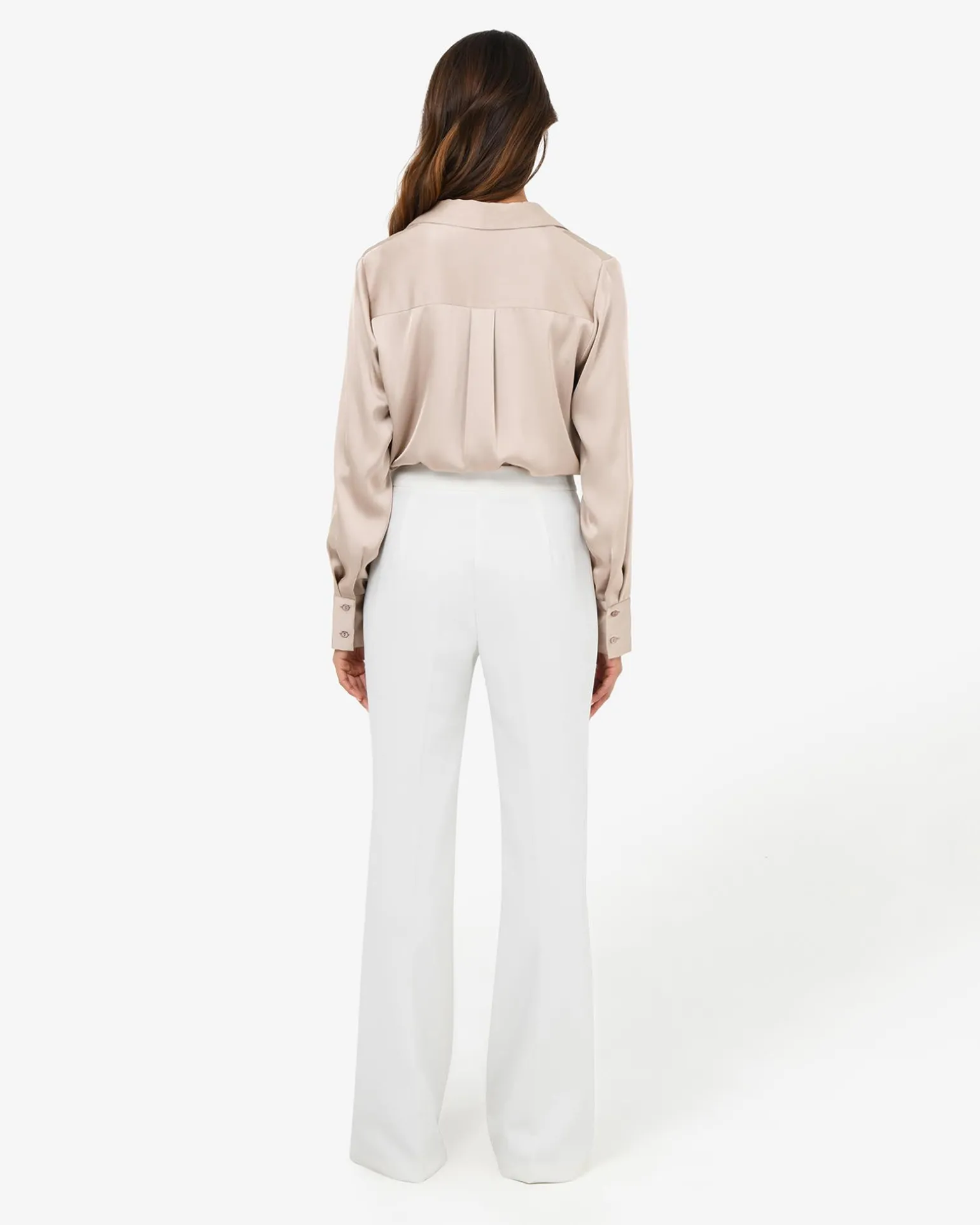 Belmore Crepe Flared Pants