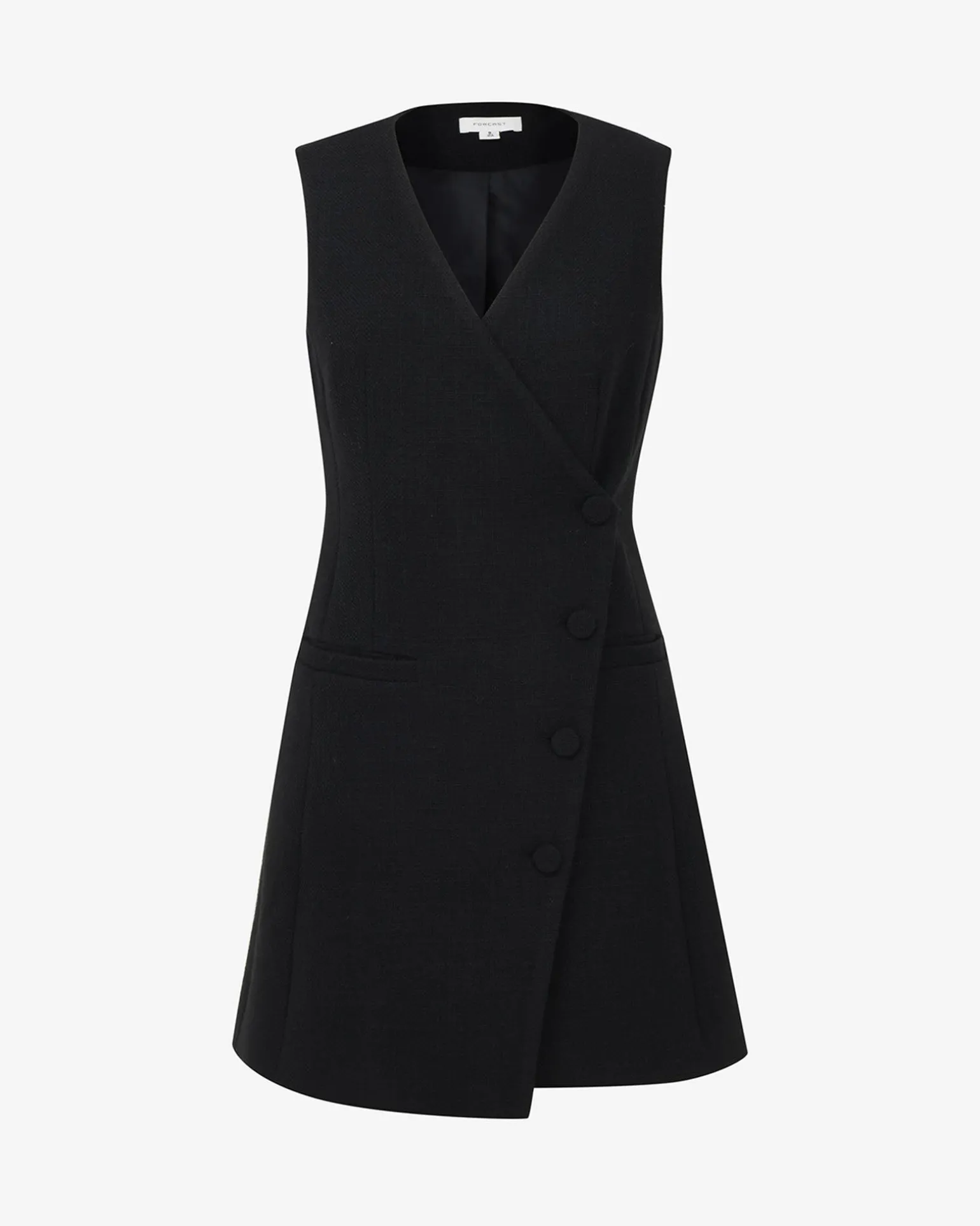 Beth Asymmetric Mini Dress