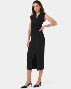 Betty Knit Split Skirt