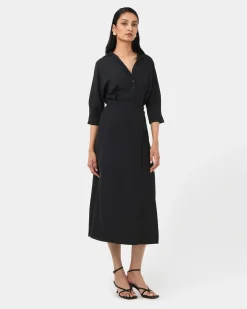 Betty Wrap Tie Dress