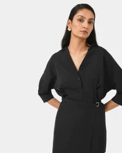 Betty Wrap Tie Dress