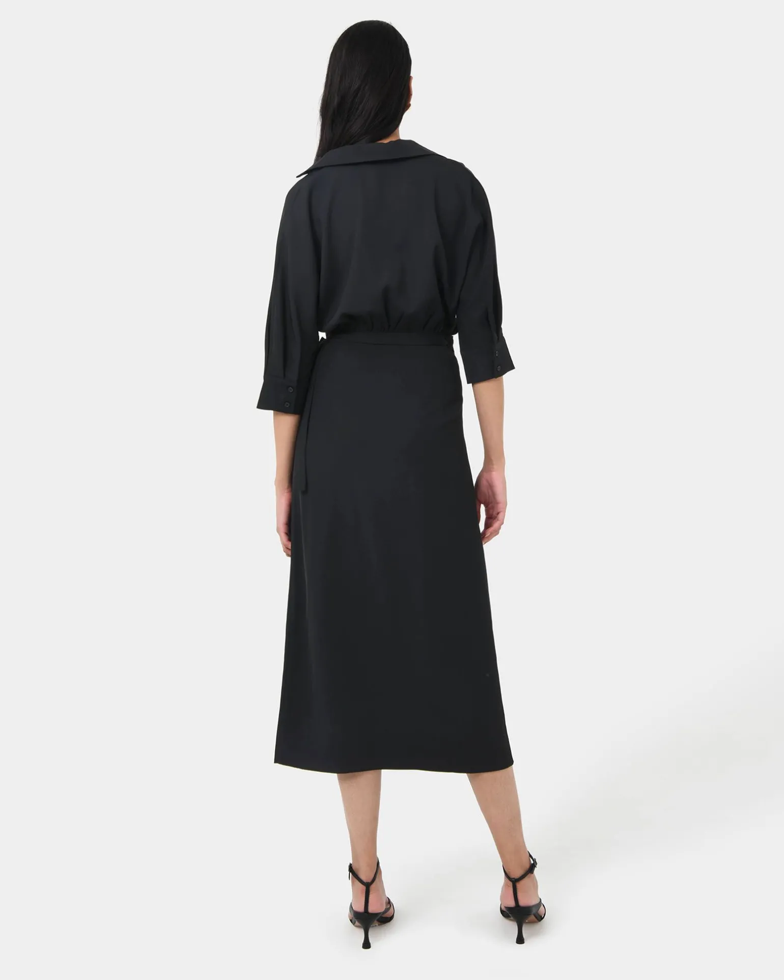 Betty Wrap Tie Dress