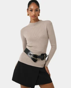 Biface Leather Belt