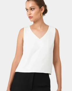 Blair V-neck Crop Top