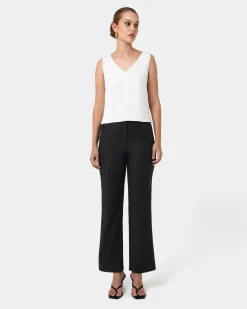 Blair V-neck Crop Top