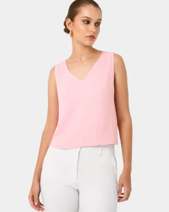Blair V-neck Crop Top