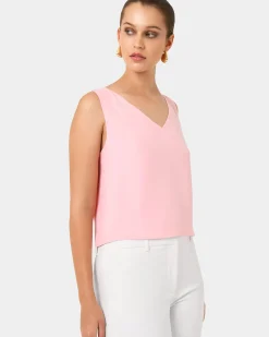 Blair V-neck Crop Top