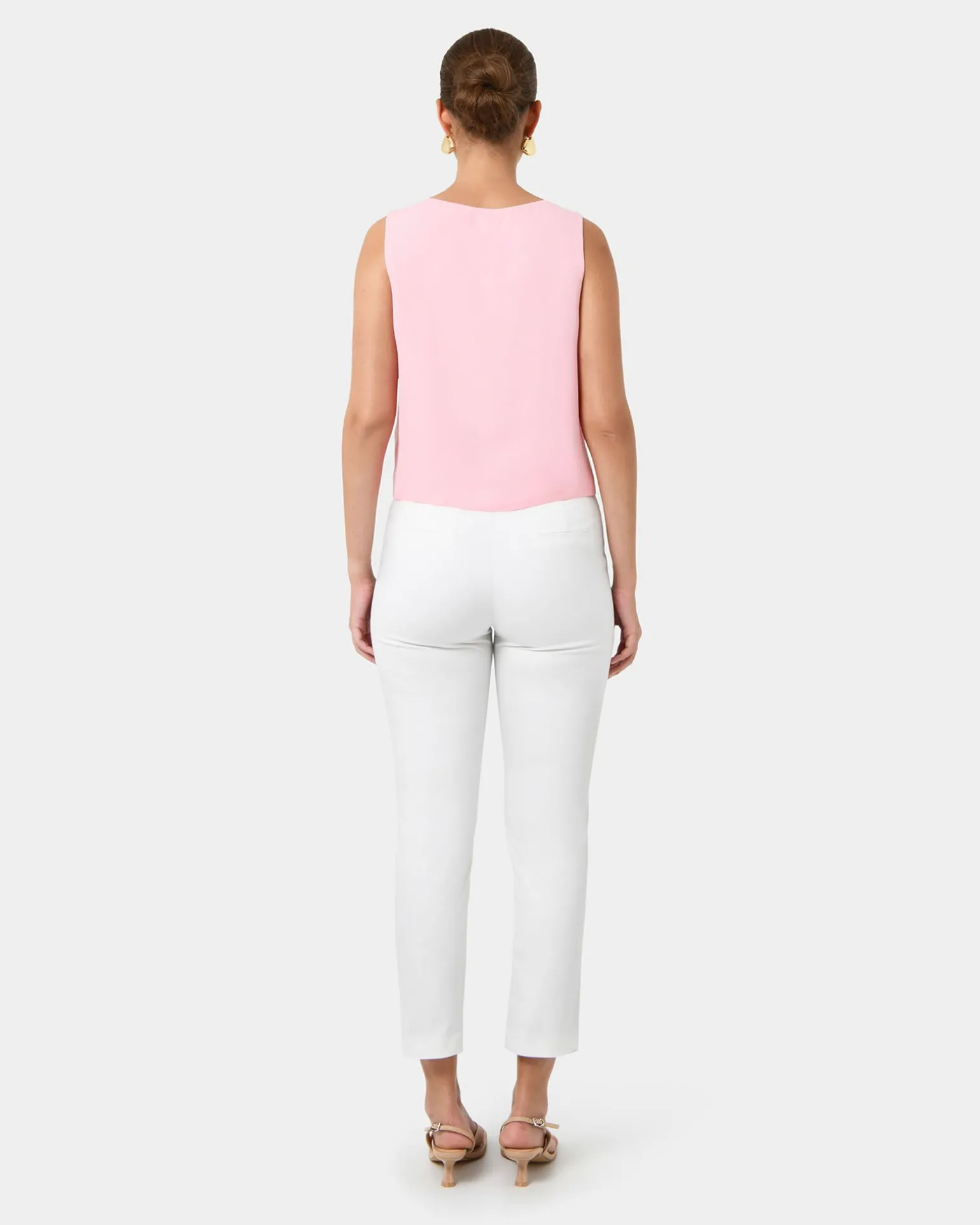 Blair V-neck Crop Top