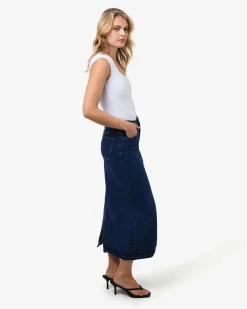 Bondi Denim Column Skirt