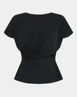 Bonnie Gathered Peplum Top