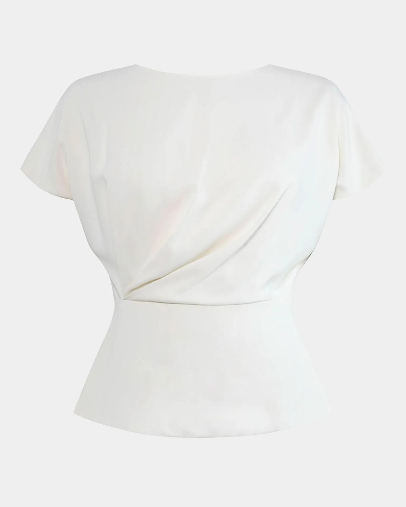 Bonnie Gathered Peplum Top