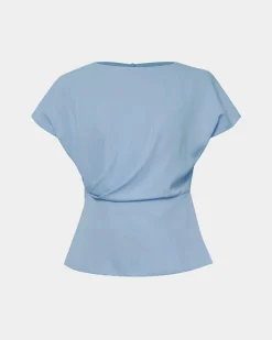 Bonnie Gathered Peplum Top