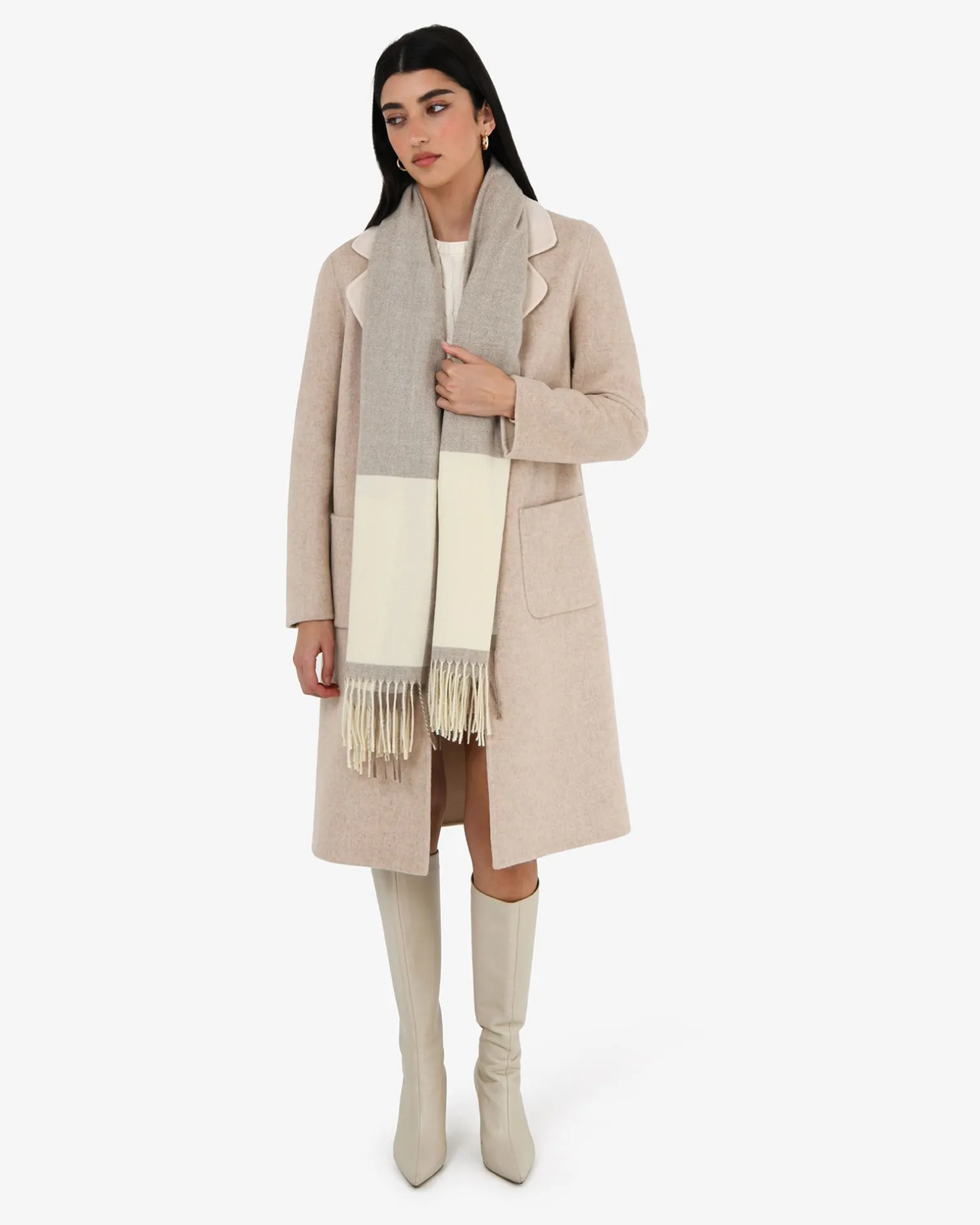 Camille Wool Tie Coat