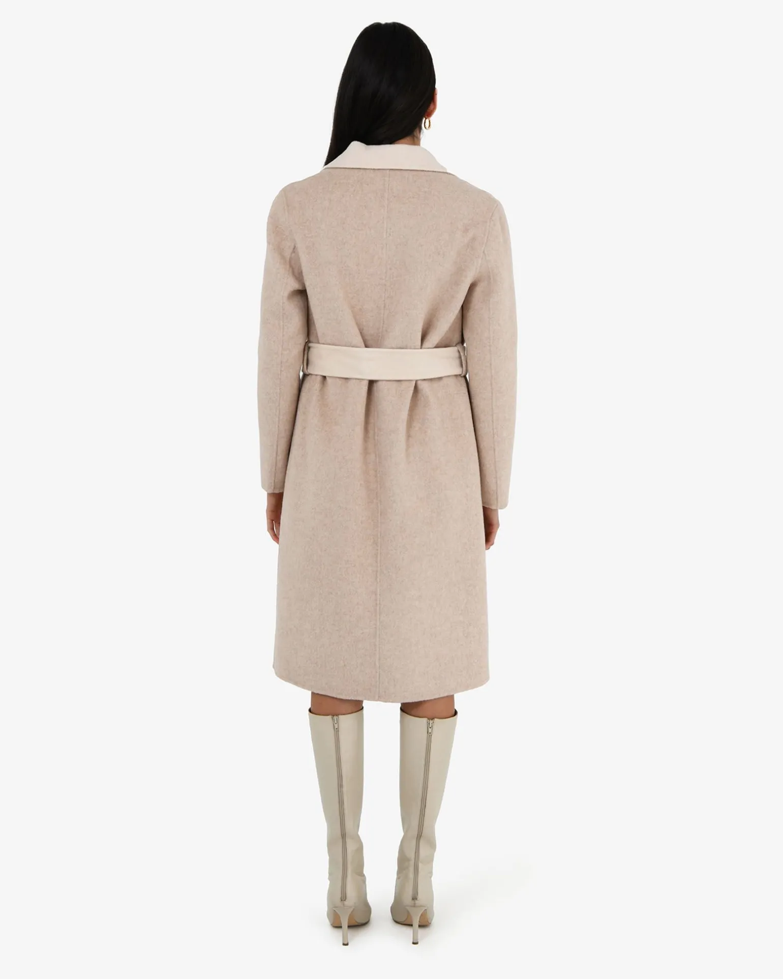 Camille Wool Tie Coat
