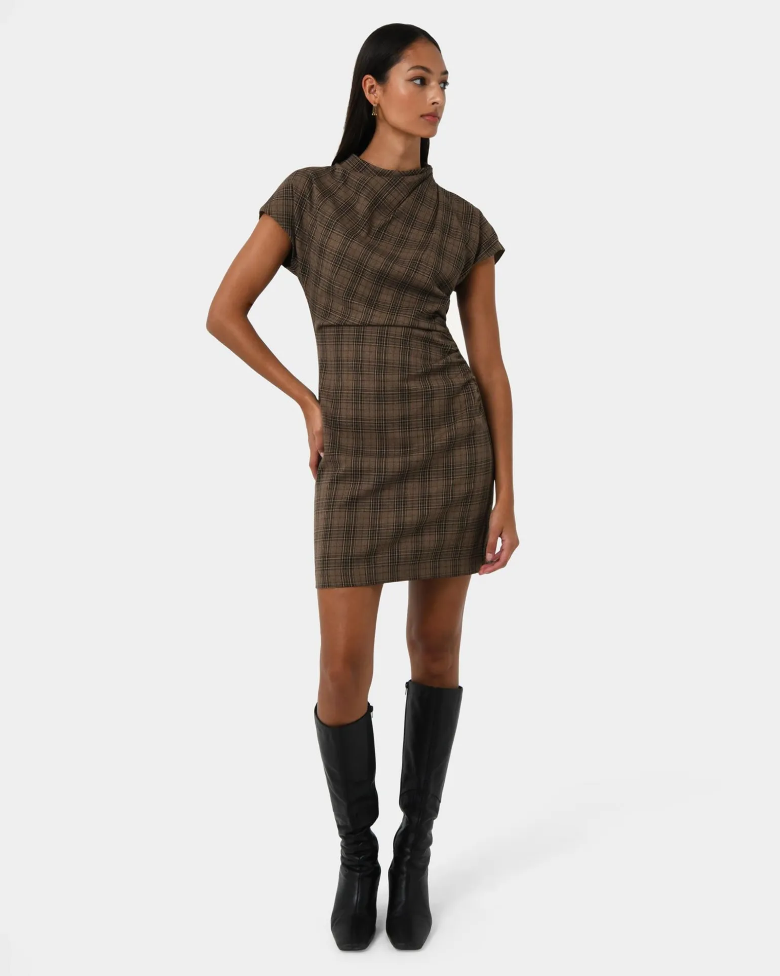 Candice Ruched Mini Dress
