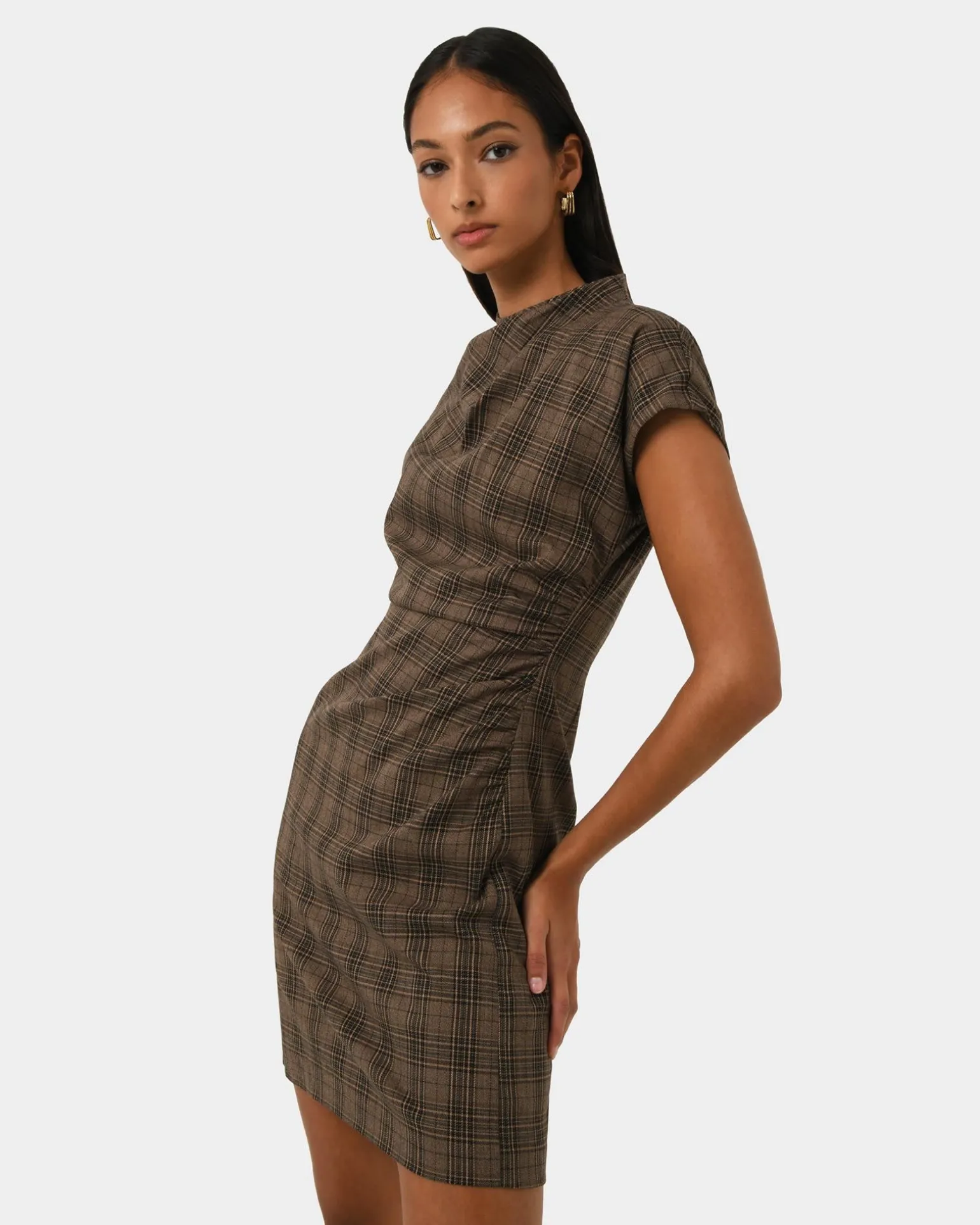 Candice Ruched Mini Dress
