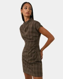 Candice Ruched Mini Dress