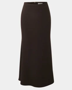 Caris Flared Maxi Skirt