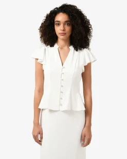 Carissa Gathered Sleeve Top