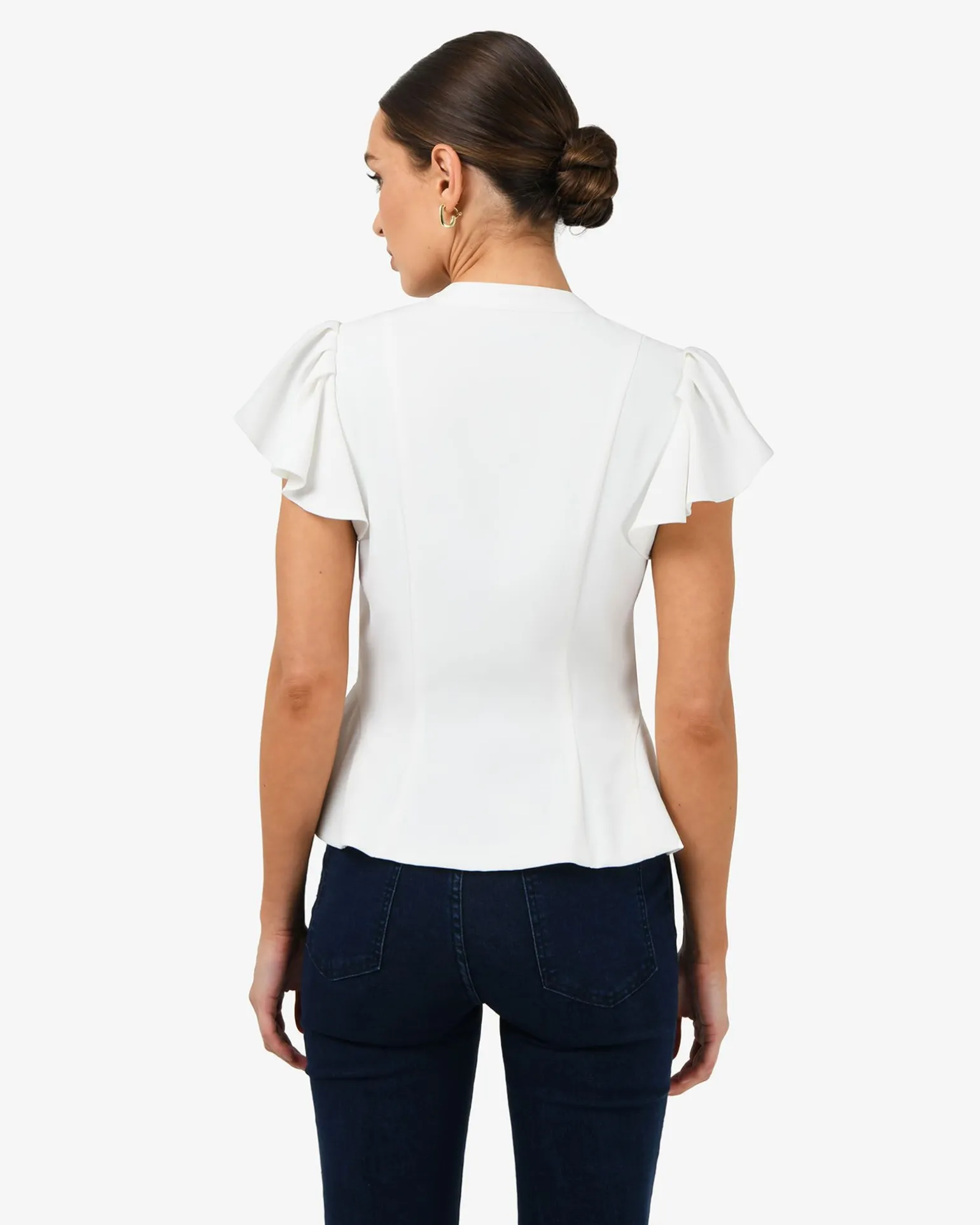 Carissa Gathered Sleeve Top