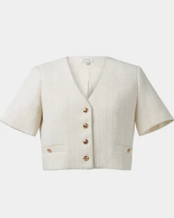 Carmen Tweed Crop Jacket