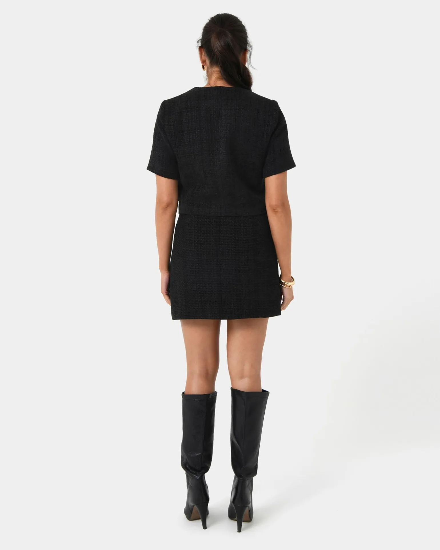 Carmen Tweed Crop Jacket
