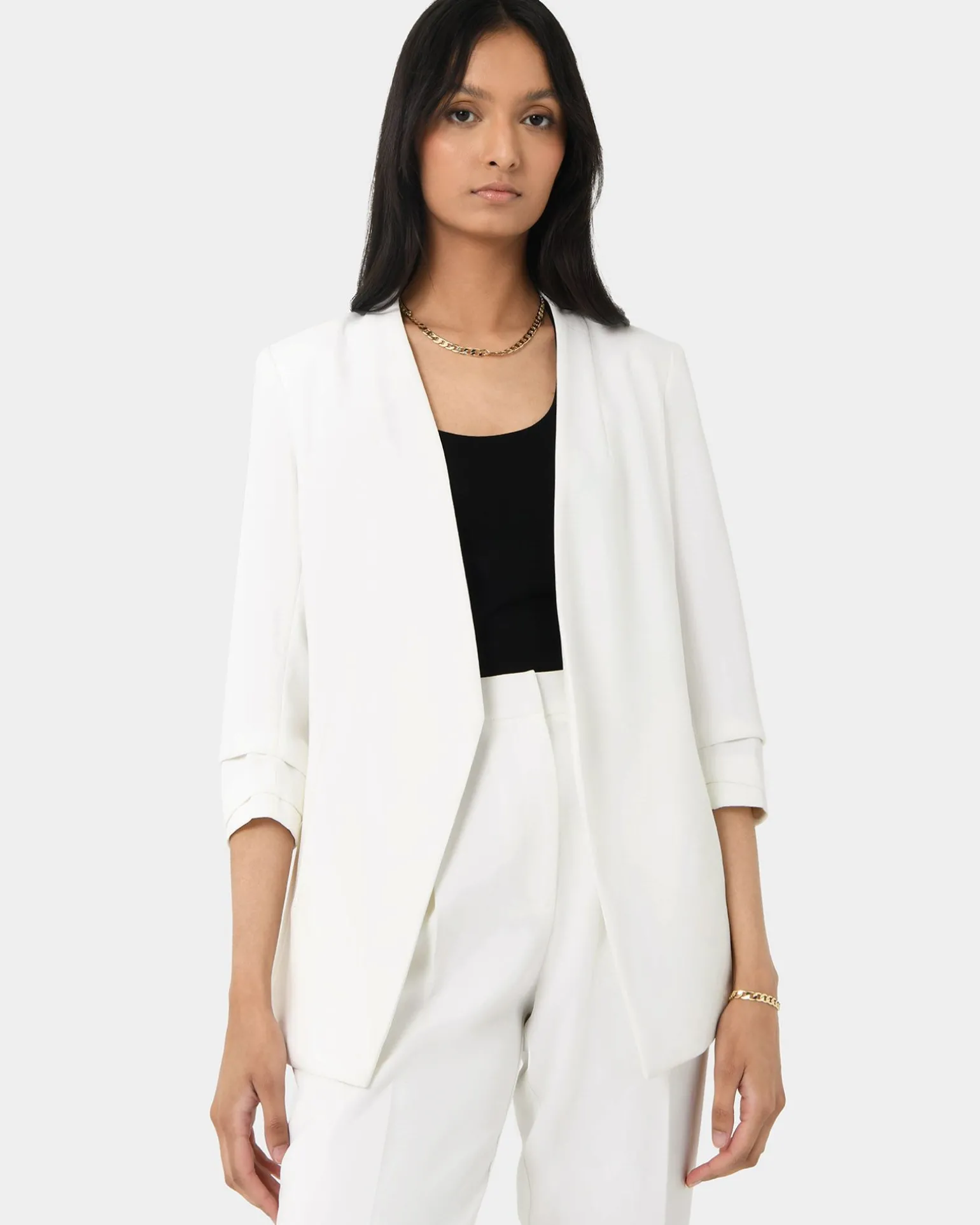 Carter 2 Collarless Blazer