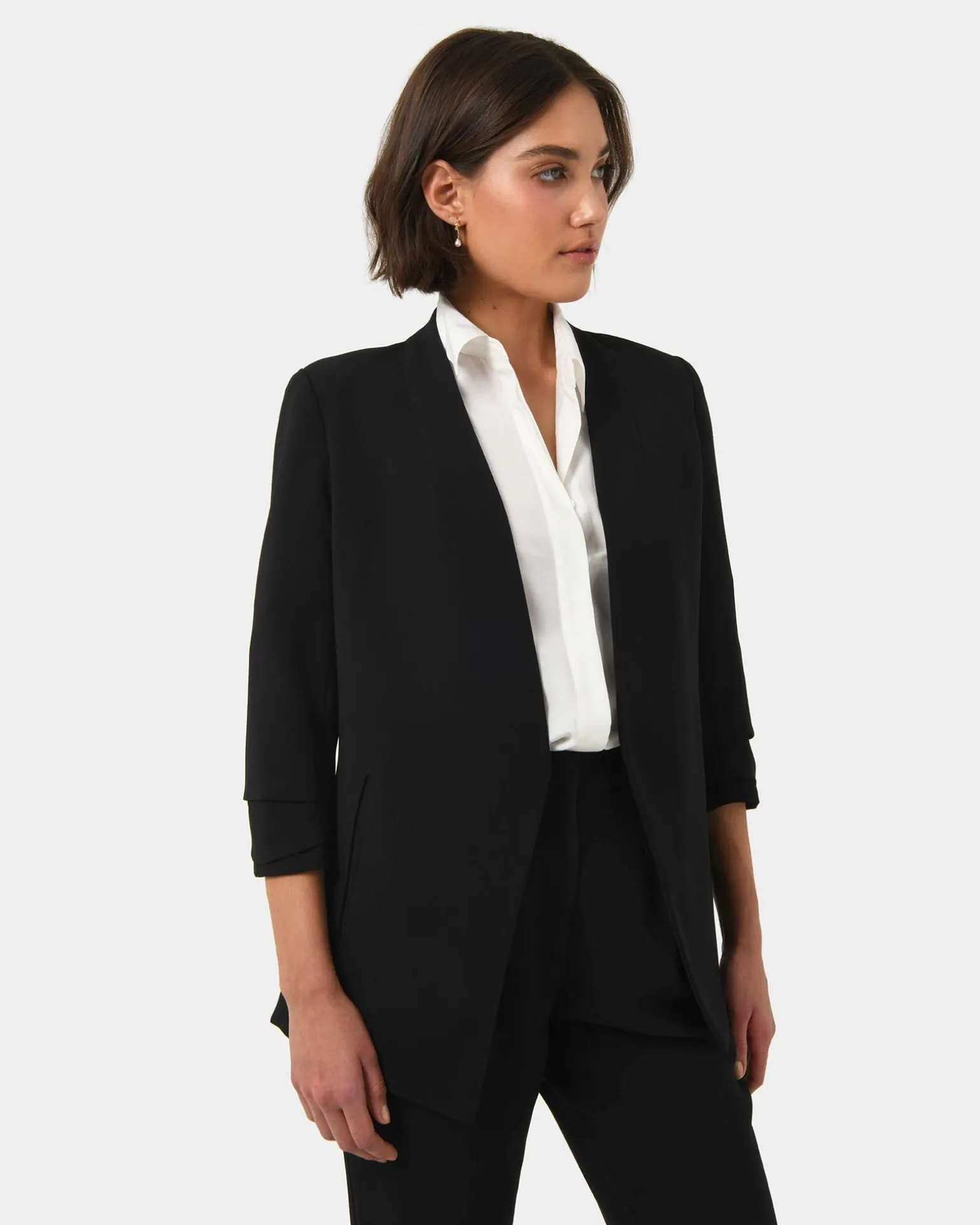 Carter 2 Collarless Blazer